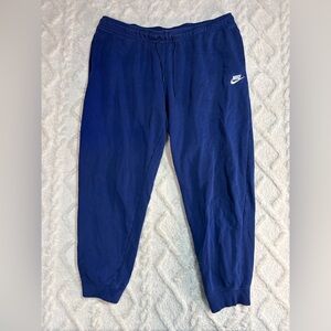 Nike joggers navy blue xxlarge